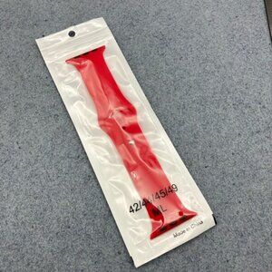 New Silicone Watch Band 42/44/45/46/49mm ML Rose Red Replacement Strap Unisex